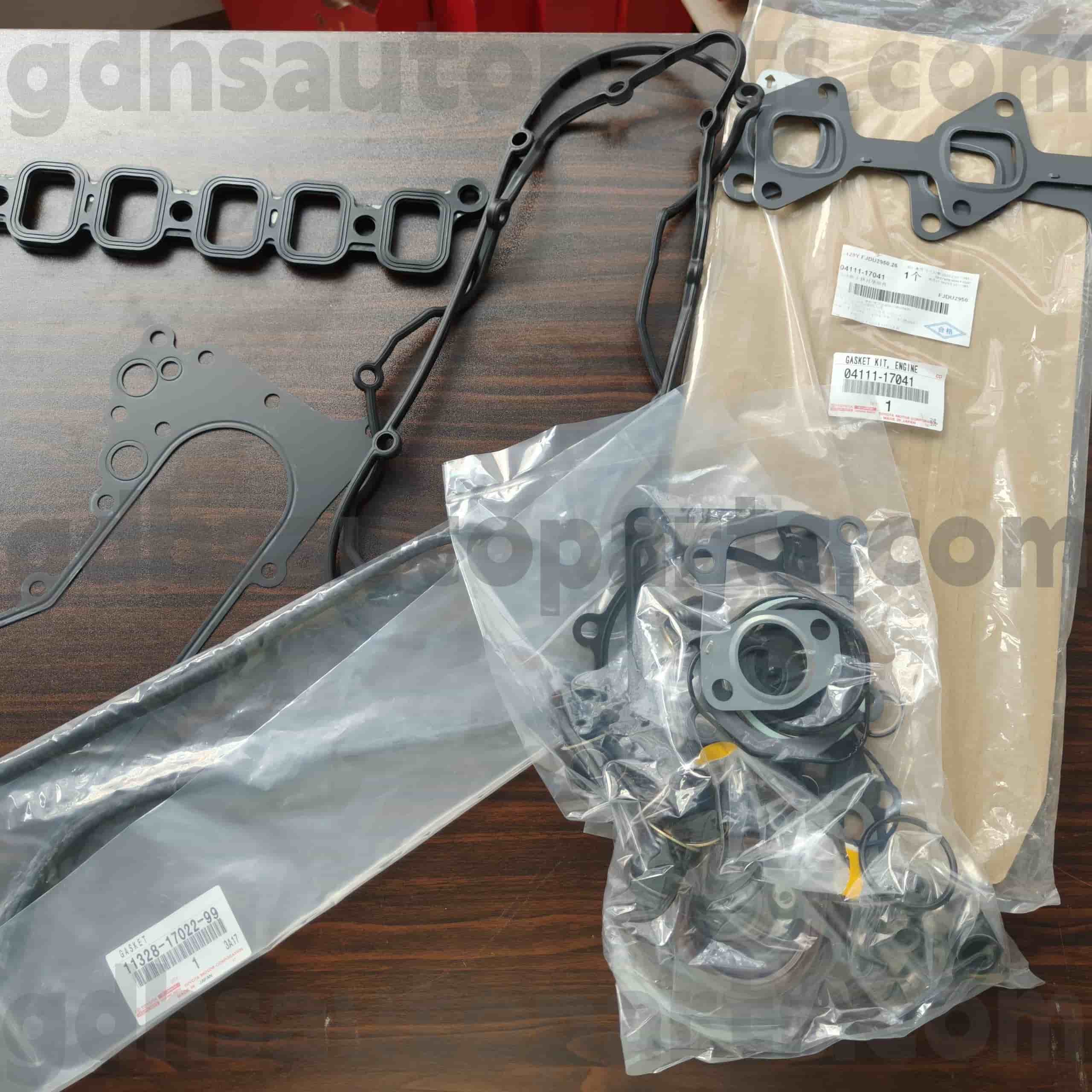 041111-17041 Toyota စစ်မှန်သောအစိတ်အပိုင်းများအင်ဂျင်သည် Land Cruiser, Coaster, Land Cruiser Van အတွက်ပြုပြင်ပြောင်းလဲမှုများပြုလုပ်သည်