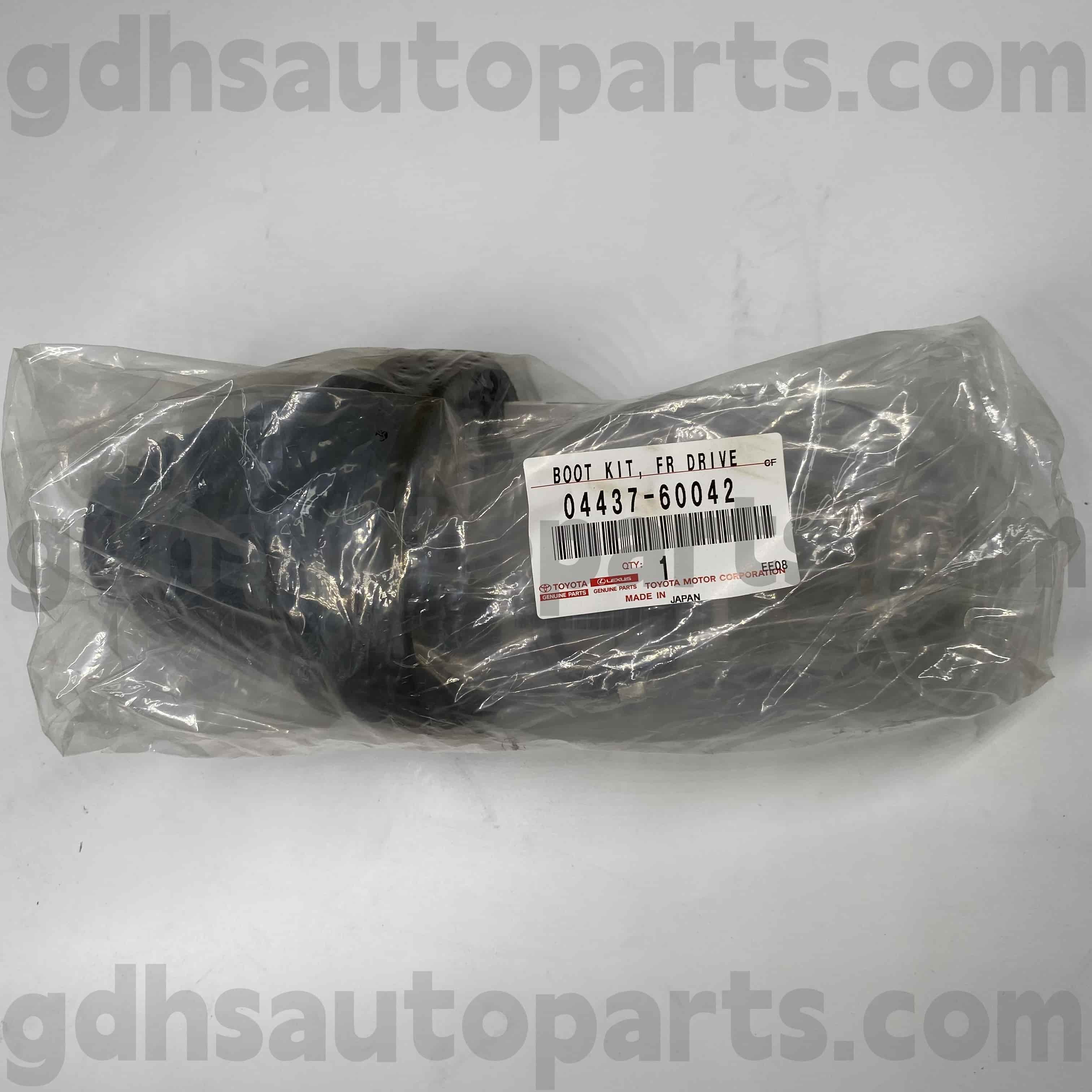 04337-60042 Toyota စစ်မှန်သောအစိတ်အပိုင်းများကိုင်ထားသူကားမောင်းသူ - ဘေးထွက်အတွင်း CV ပူးတွဲ Boot Kit ကိုကိုယ်ထည်အတွက်။ trj120