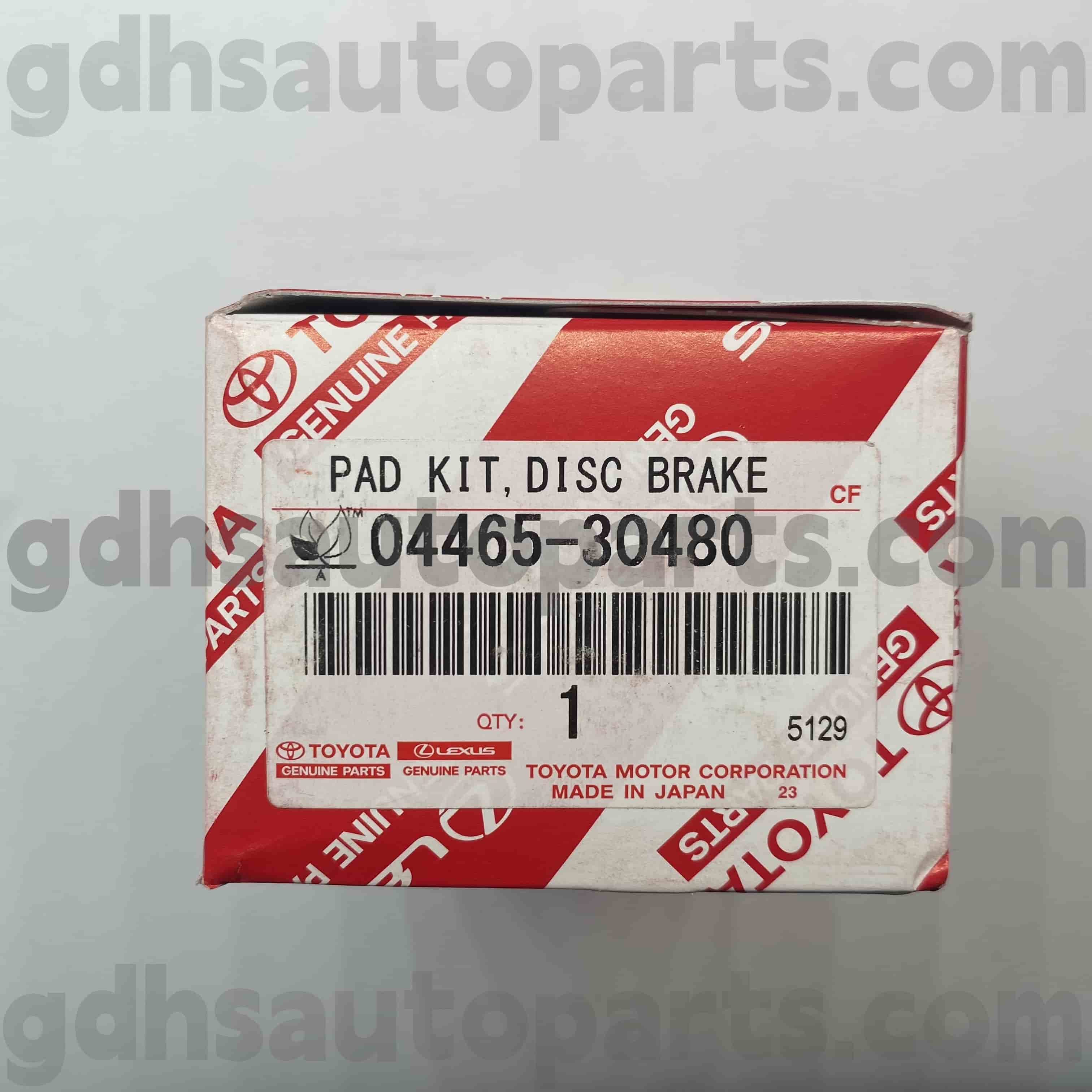 044655-30480 Mark X, Mark X, Crown, Lexus အတွက် Toyota စစ်မှန်တဲ့အပိုင်းအစများရှေ့ဘရိတ်ရှေ့ပြေးအများအားဖြင့်စီးရီးကိုယ်ထည်နံပါတ်များဖြစ်သည်။ gse30 grx