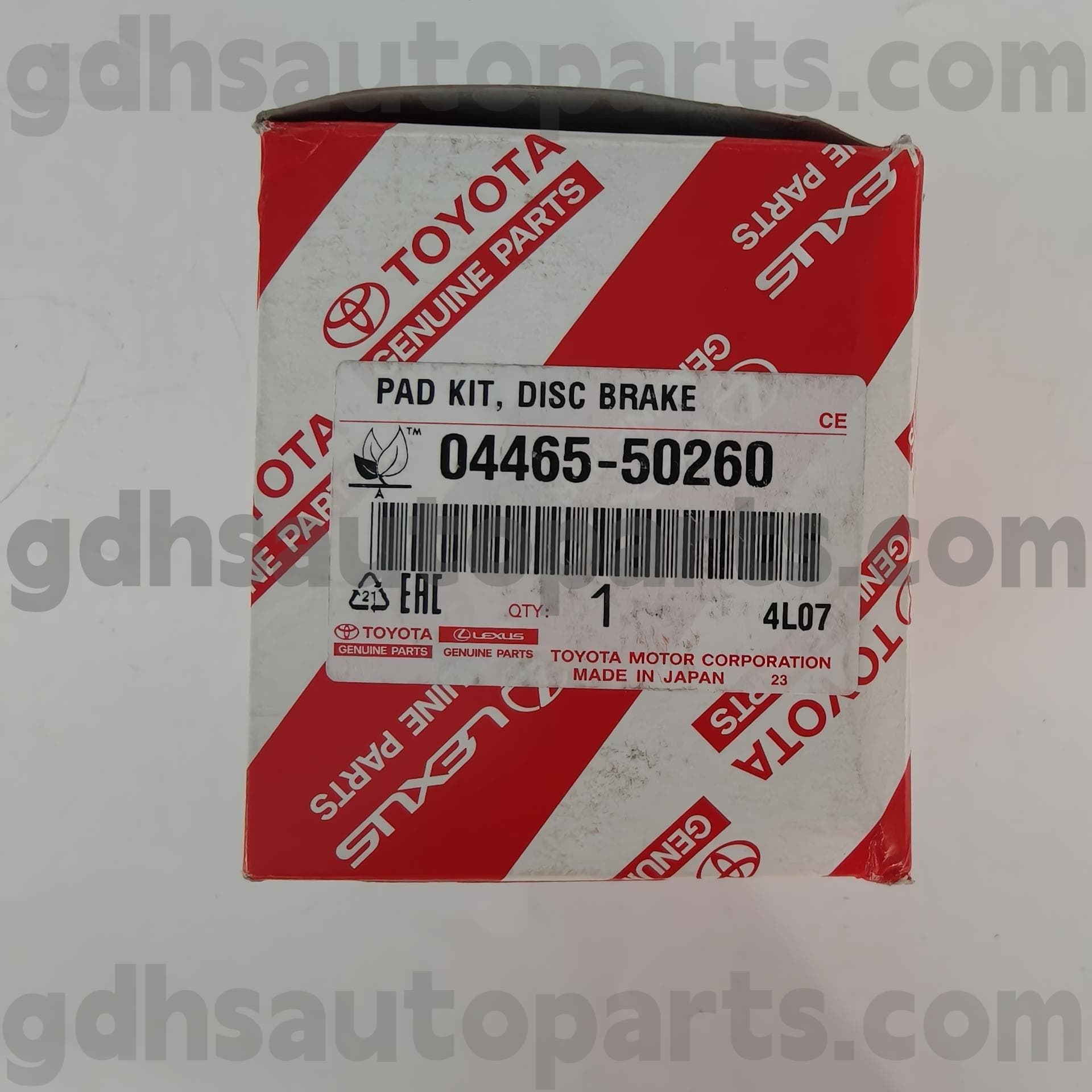 044655-50260 Toyota စစ်မှန်သောအစိတ်အပိုင်းများရှေ့တွင် LS460 / 460L အတွက် LS600h / 600HL ကိုယ်ထည်အတွက်။ USF4 # UVF4 # #