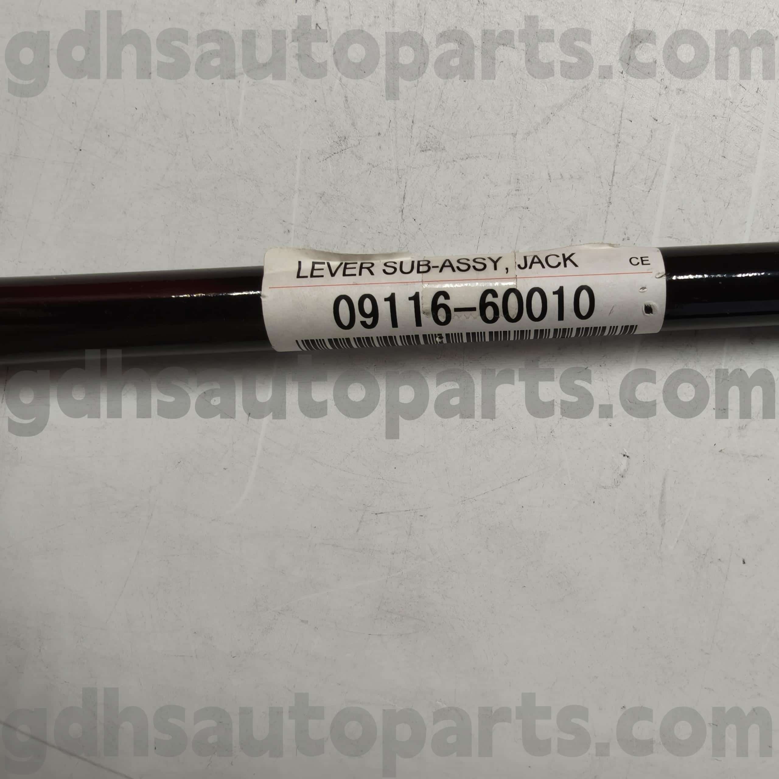 09116-60010 Toyota စစ်မှန်တဲ့အစိတ်အပိုင်းများ Mega Cruiser, Previa, Granvia ကိုယ်ထည်အတွက်လက်ကိုင်။ fZJ80