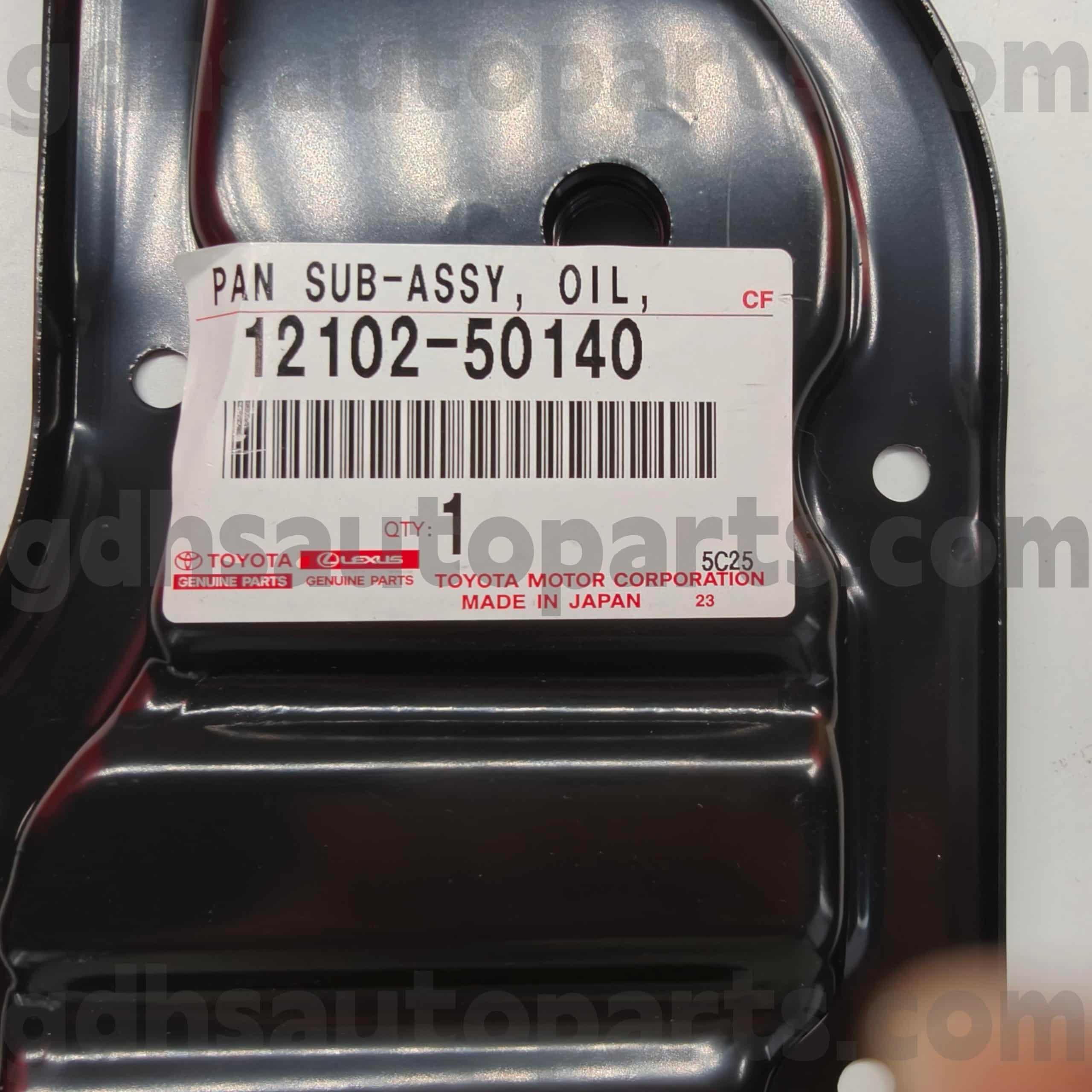 12102-50140 Toyota Genuine Parts Oil Pan for LAND CRUISER Chassis NO.2UZFE UZJ200