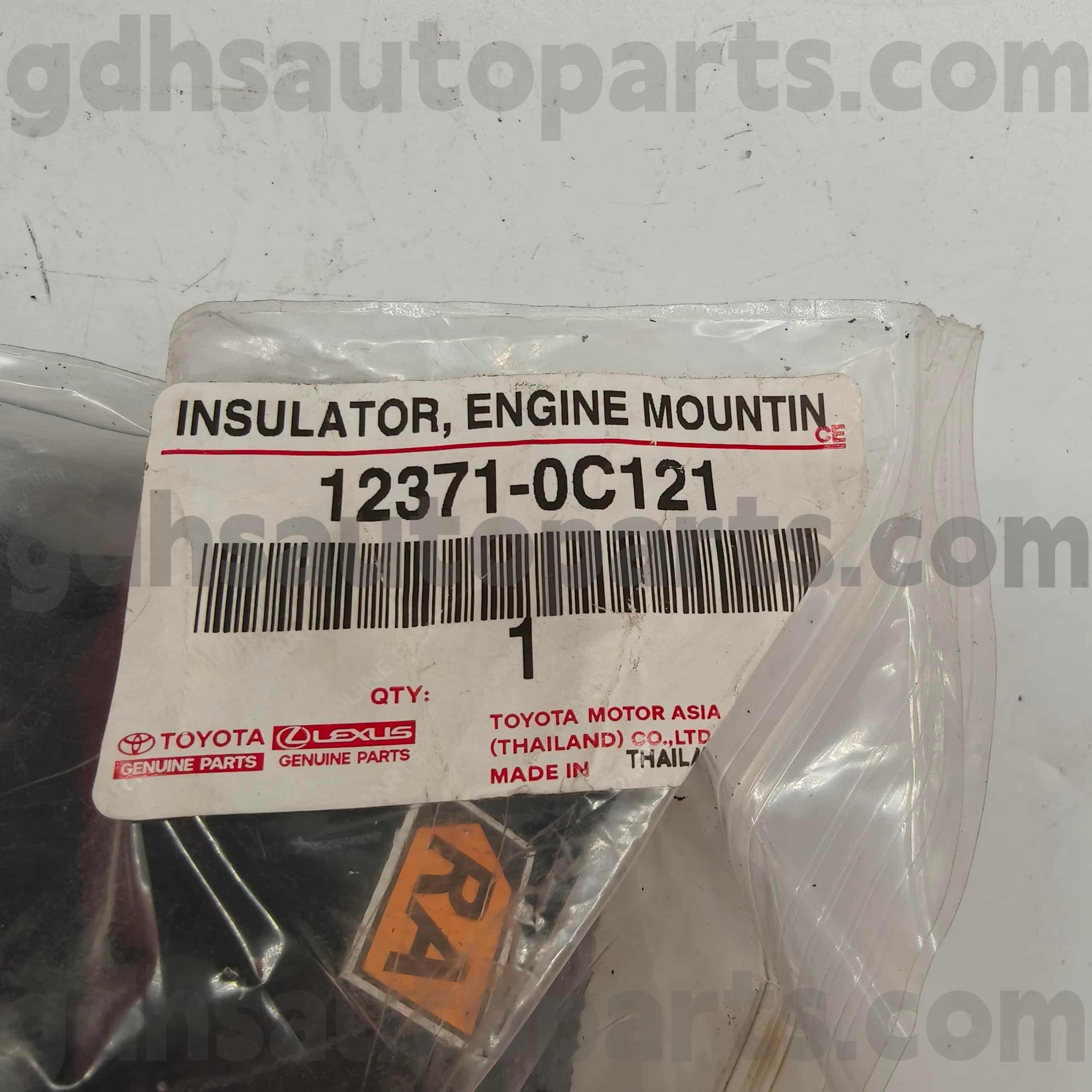 12371-0C121 Chassis NO.2TRFE..TGN26..4FC အတွက် Toyota စစ်မှန်သော အစိတ်အပိုင်းများ Shift Linkage