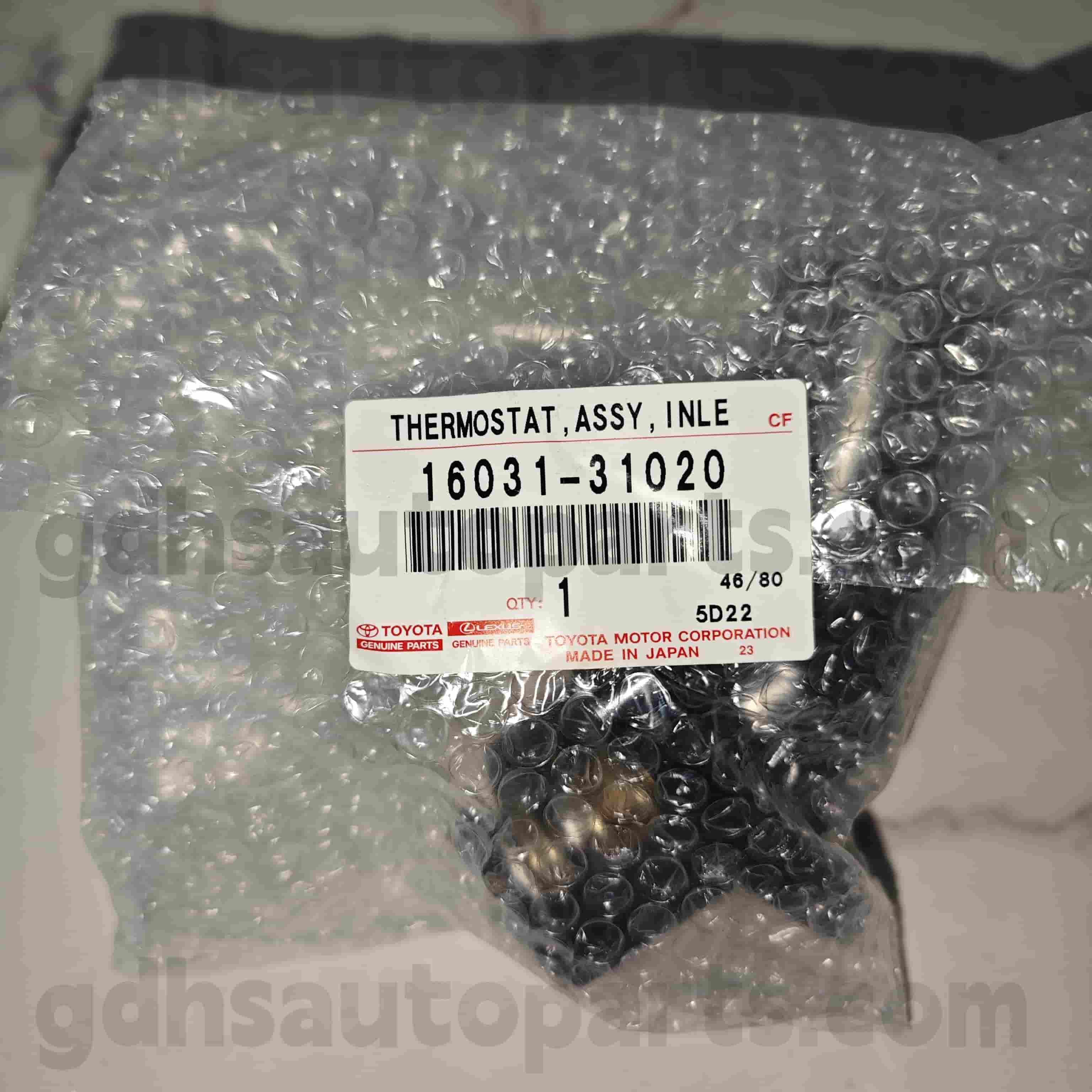 16031-31020 Toyota GS30 / 43/460, Crown / Hybrid Chassis အတွက် Toyota Thermosttat Toyota 3GRFE..grs202
