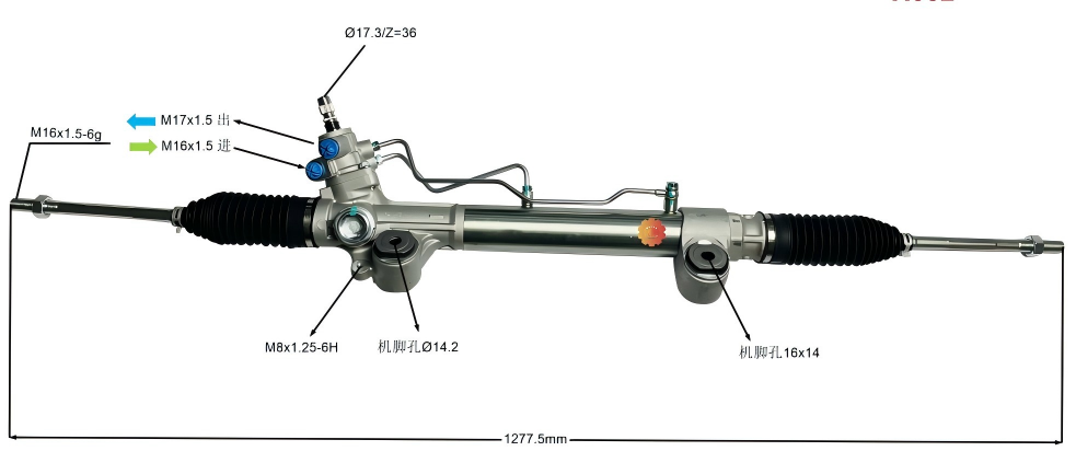 44200-0k721 မော်တော်ကားစတီယာရင်ဂီယာ