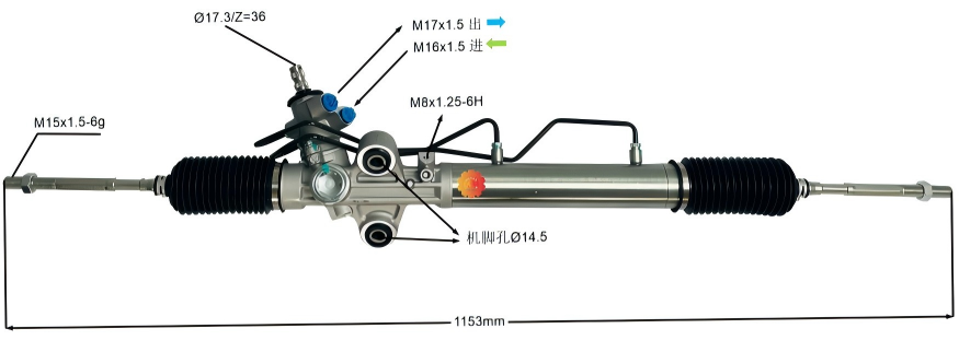 44200-26470 မော်တော်ကားစတီယာရင်ဂီယာ