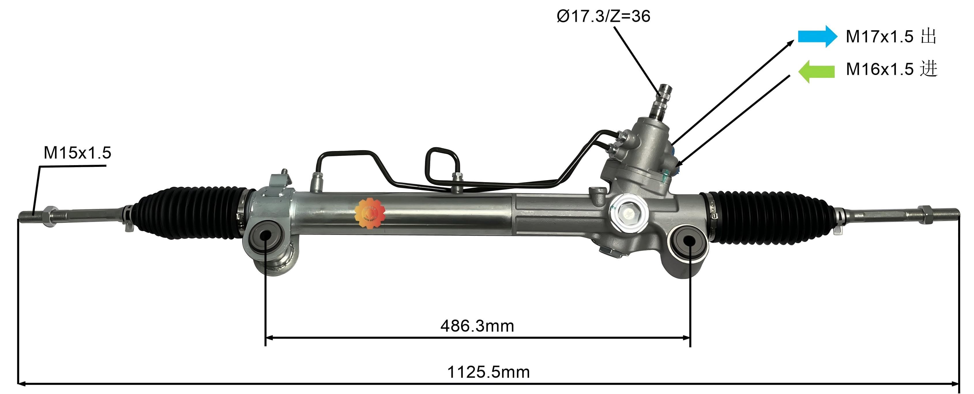 44200-33380 မော်တော်ကားစတီယာရင်ဂီယာ