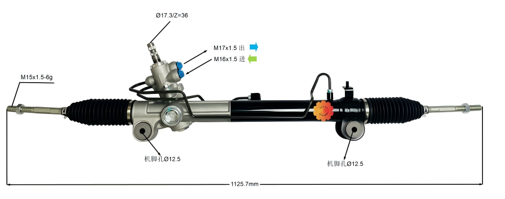 44200-48090 မော်တော်ကားစတီယာရင်ဂီယာ