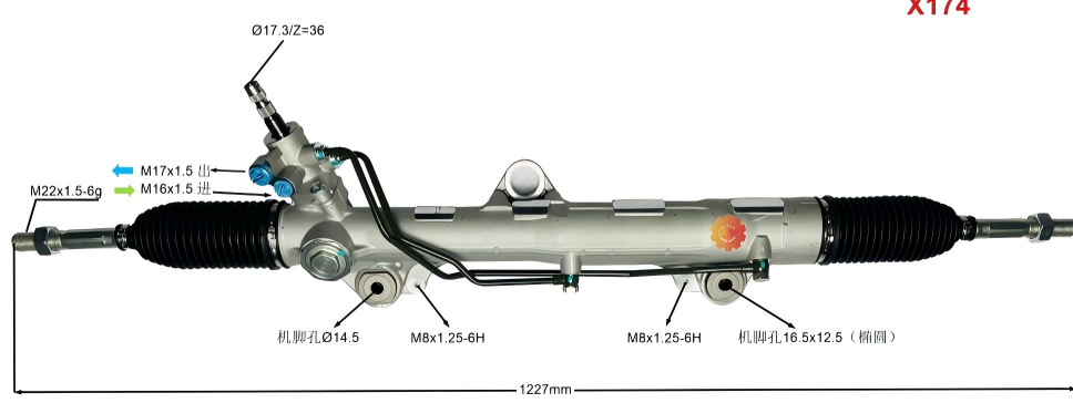 44200-60130 မော်တော်ကားစတီယာရင်ဂီယာ