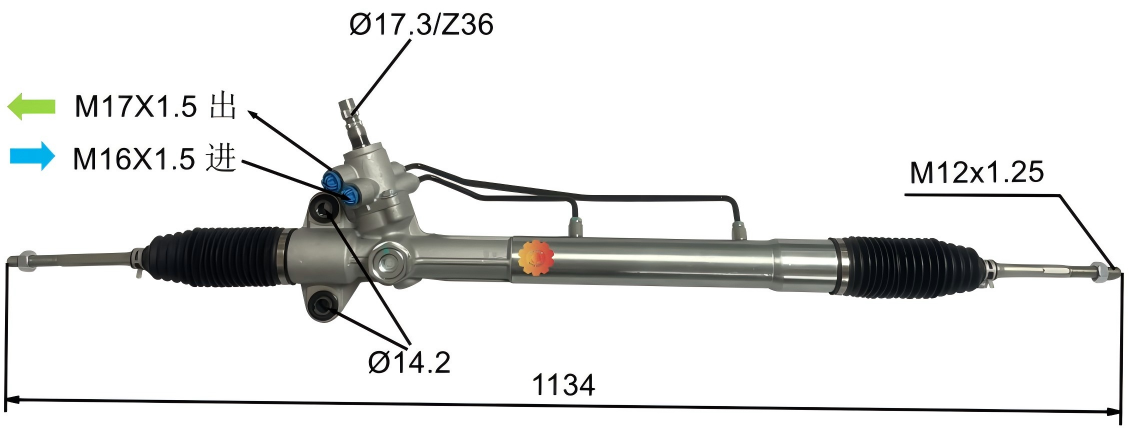 44200-BZ010 မော်တော်ကားစတီယာရင်ဂီယာ