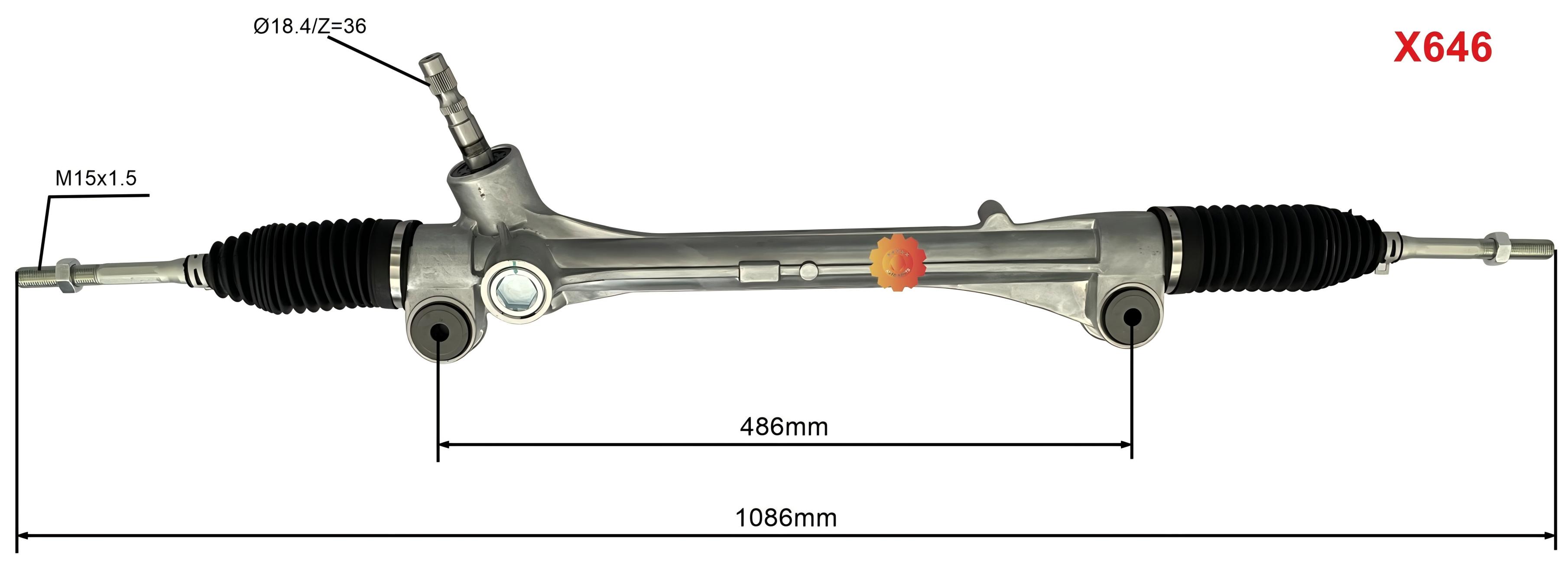 45510-06041 မော်တော်ကားစတီယာရင်ဂီယာ