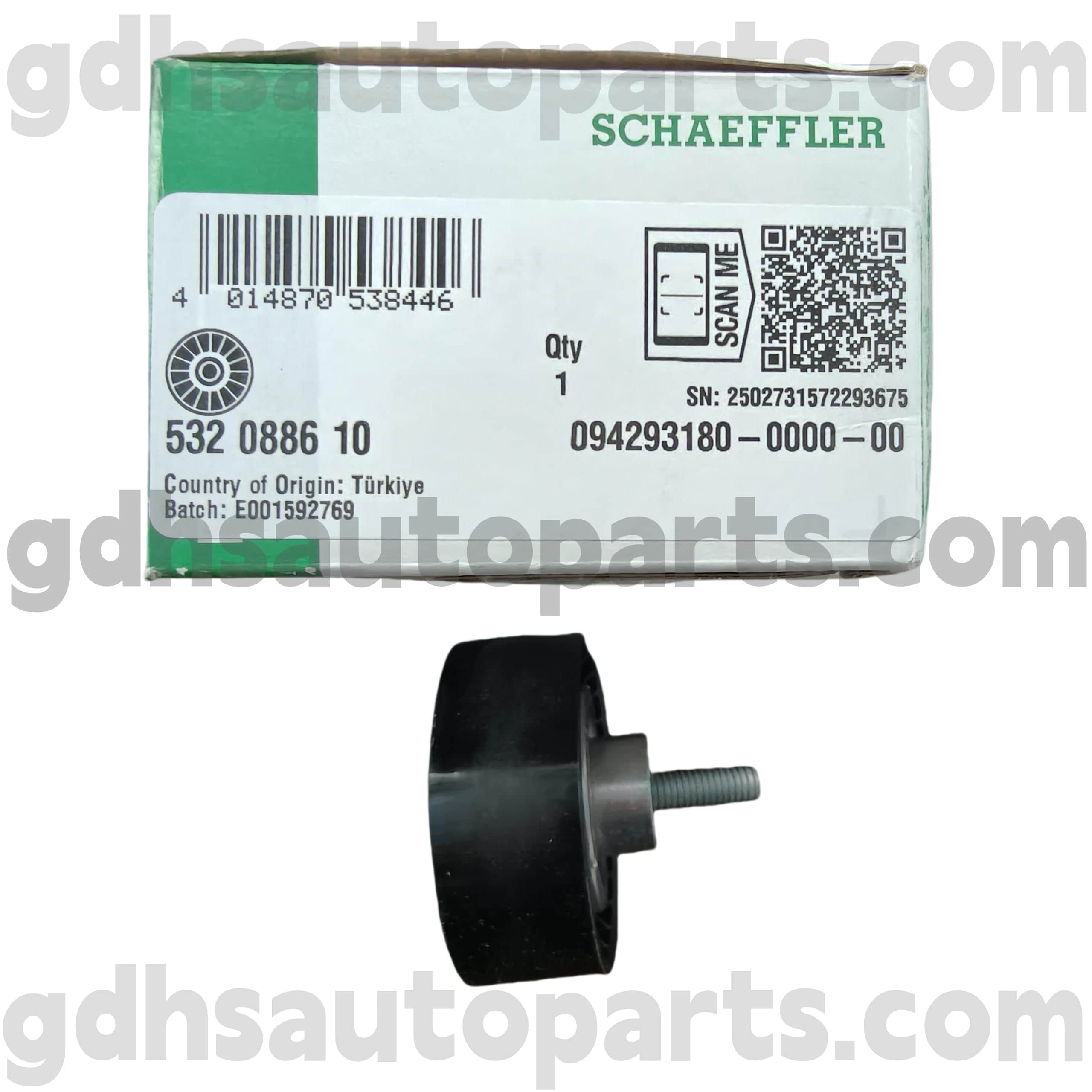 53208886100 Schaeffler Ina Time Belt Pulley, Range Rover Sporty, Land Rover Discover 4 OE.LR073726