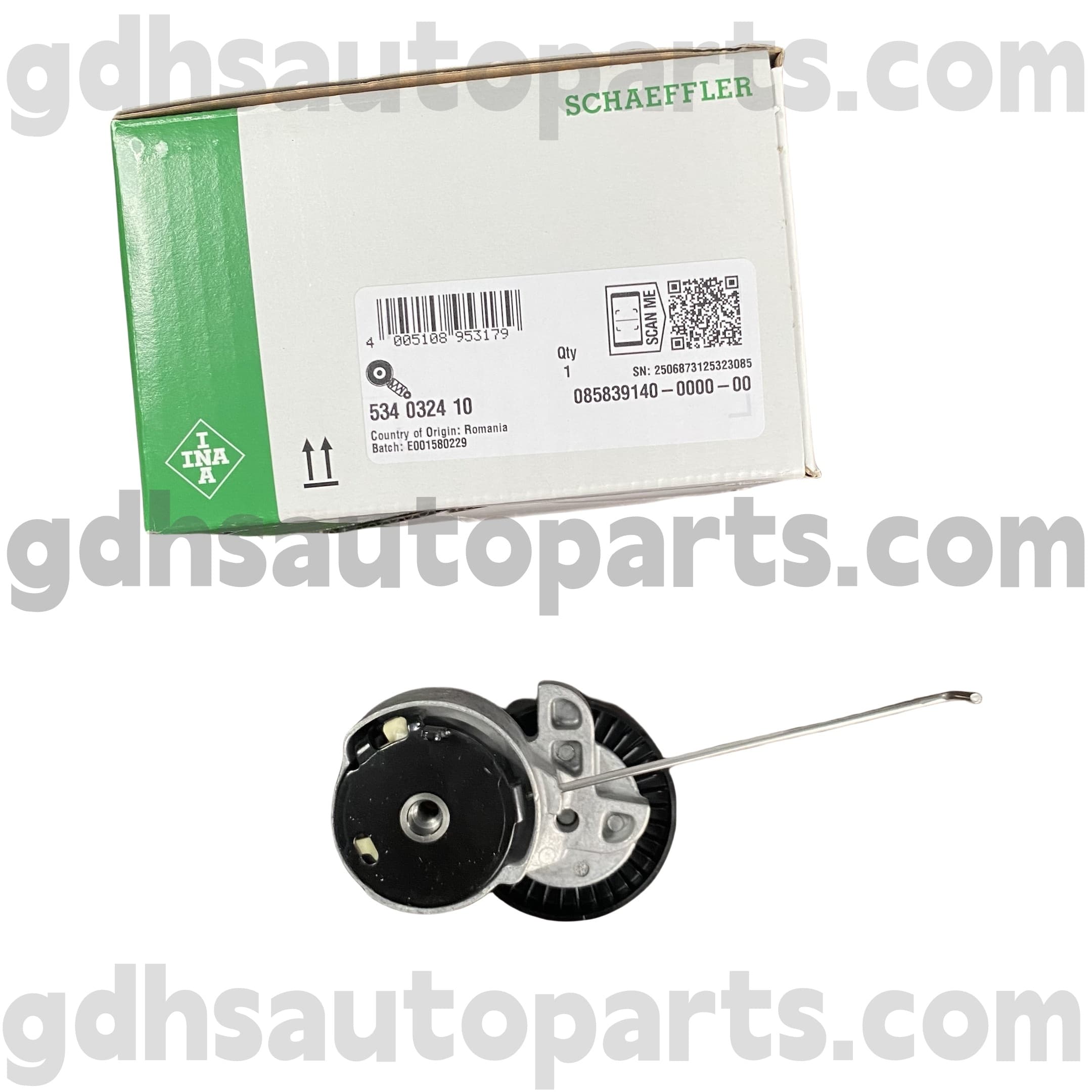 5340324100 Schaeller Ina Drive Drive Freelander 2 OE No အတွက် Drive Belt တင်းမာသူ။ lr004667