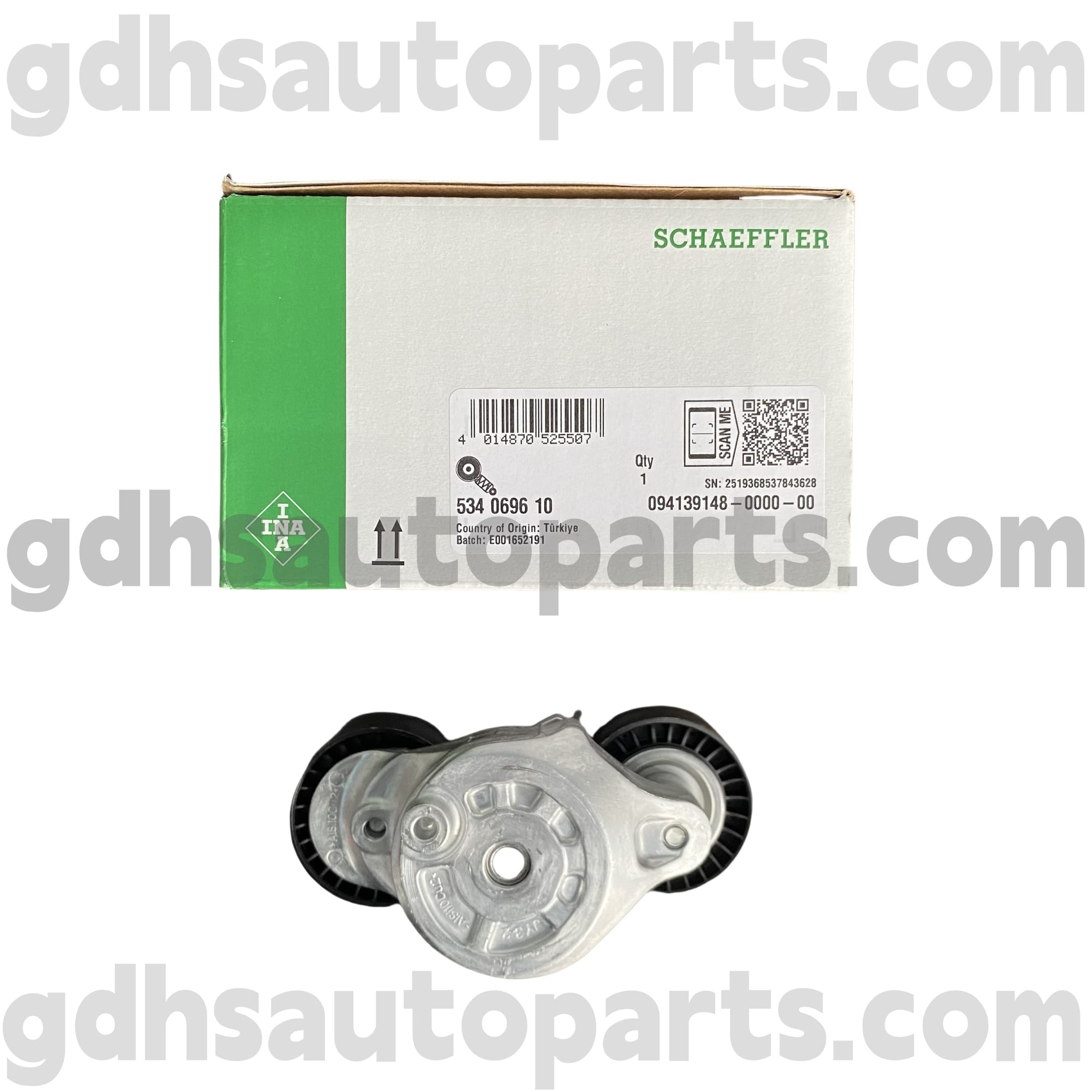 5340696100 Schaeffler Ina Time Belt Pulley, Discover Sport, Discover Sport, Land Rover Discover 4 OE.LR114017