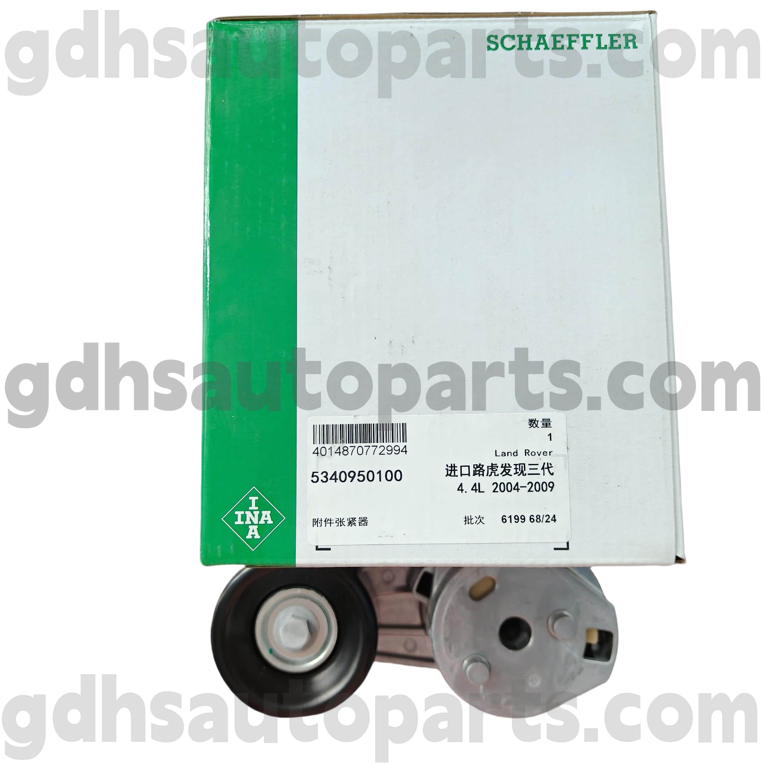 5340950100 Schaeffler Ina Drive Belt တင်းမာမှုအတွက် Range Rover Sport OE No အတွက် PQG500220
