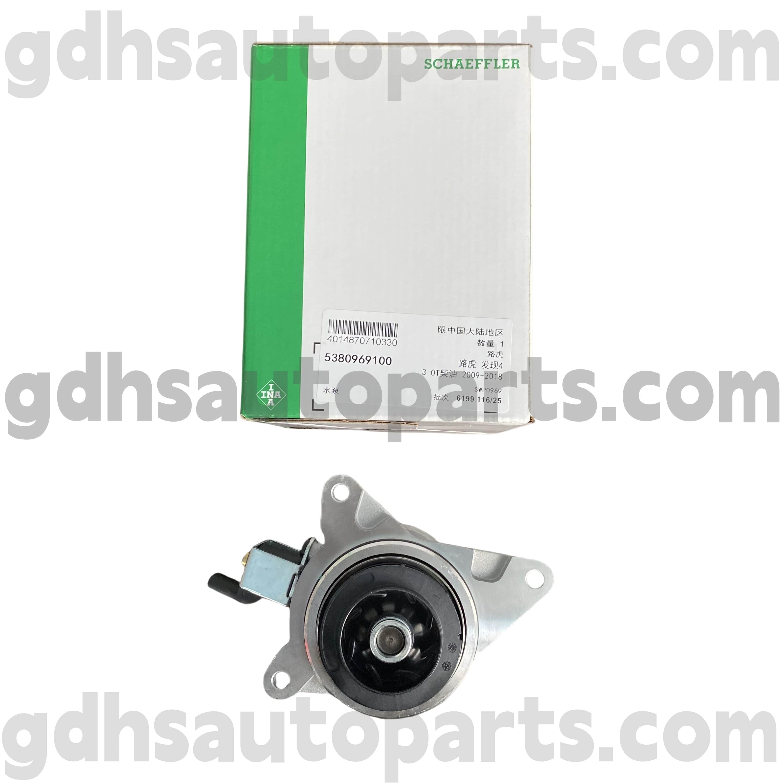 5380969100 Schaeffler Ina Water Range Rover Range Rover အားကစား, Land Rover Discover 4, Range Rover Velar OE No.lr089625