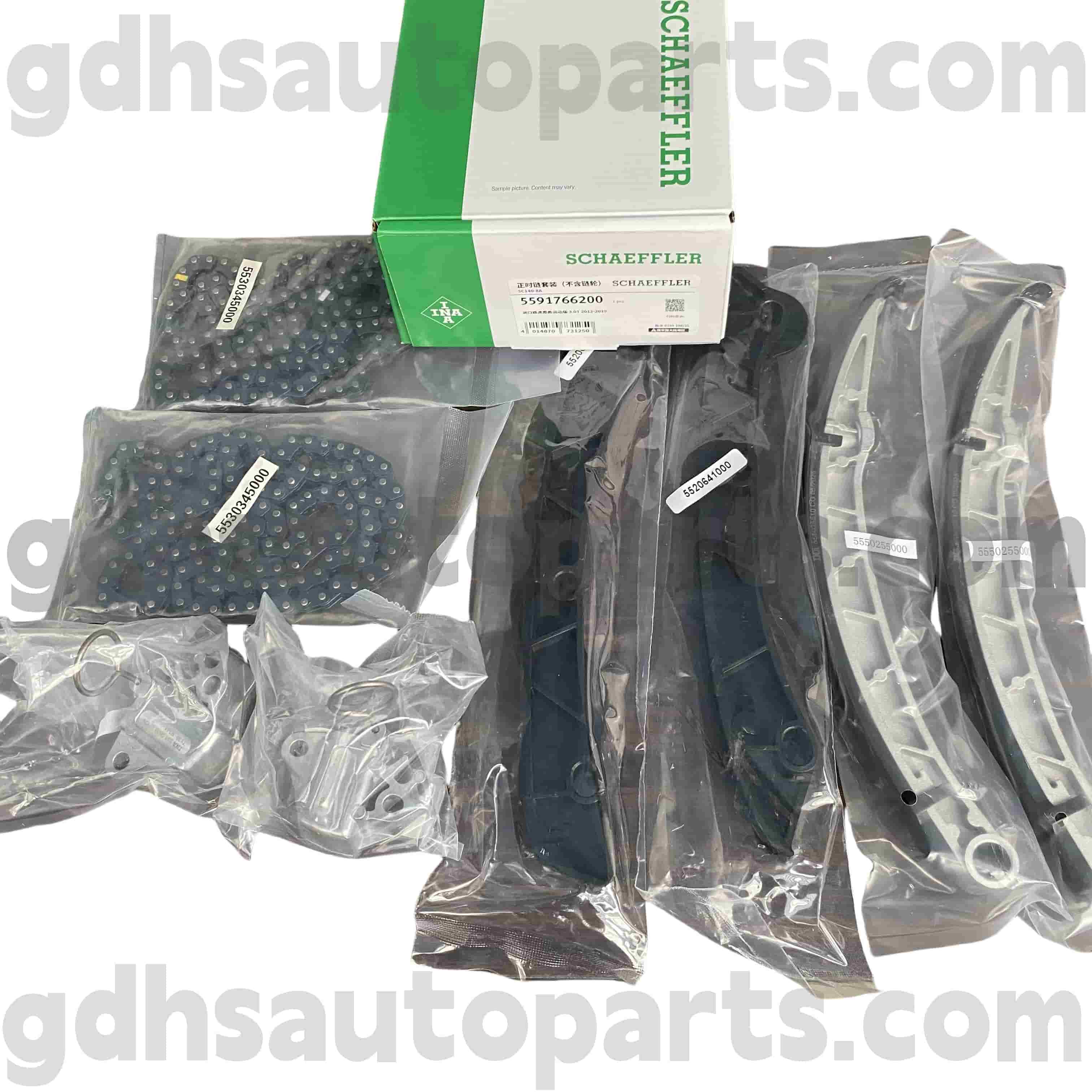 55917666200 Schaeffler Ina Drive Belt တင်းမာမှု Range Range Rover အားကစား, Range Rover Everoque, Range Rover Velar Oe No.lr095472