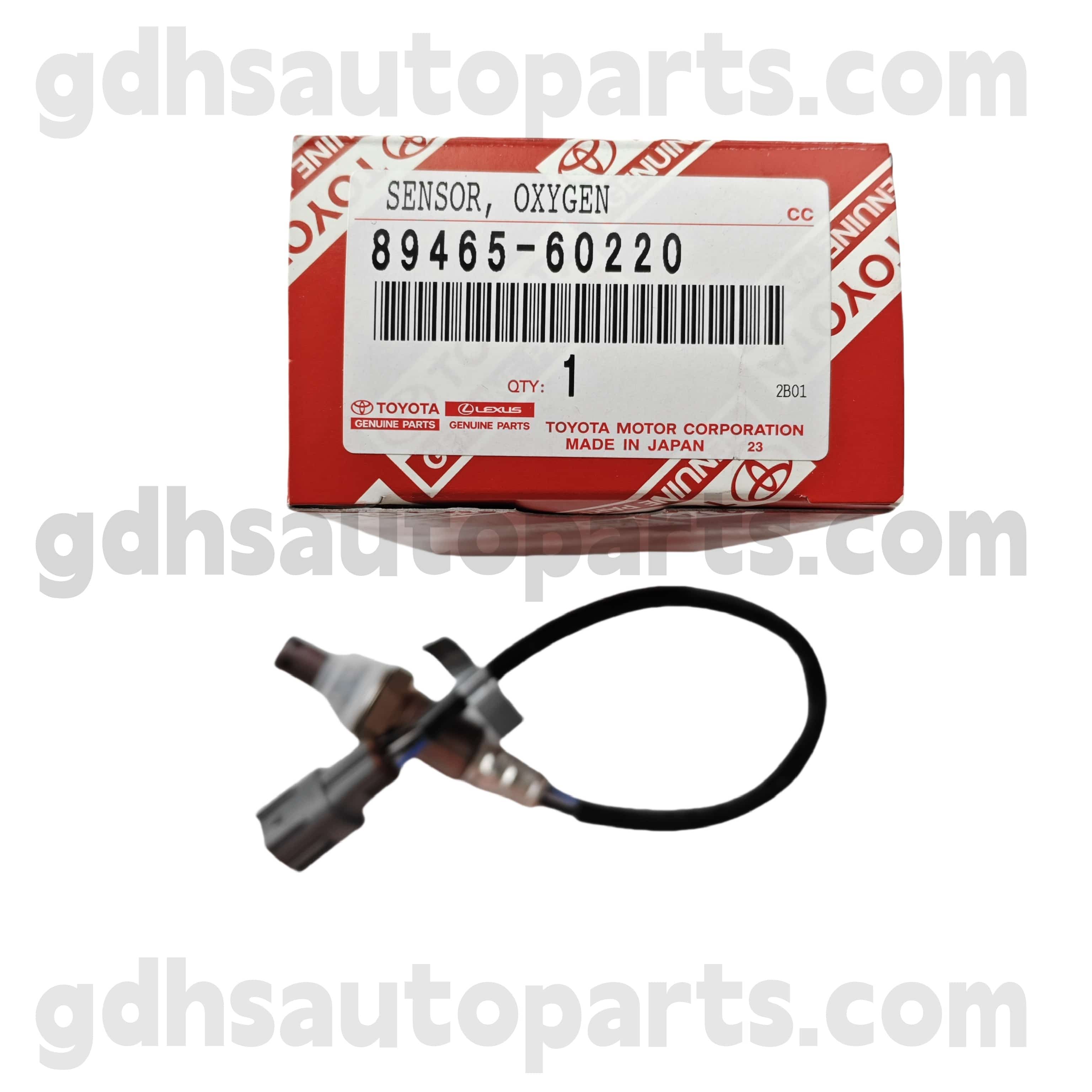 89465-60220 Toyota စစ်မှန်တဲ့အစိတ်အပိုင်းများကို Land Cruiser Prado အတွက်အောက်စီဂျင်အာရုံခံကိရိယာ 4Runner ကိုယ်ထည်အမှတ် 4 ။ grj12 #. arl, GCC, Gen
