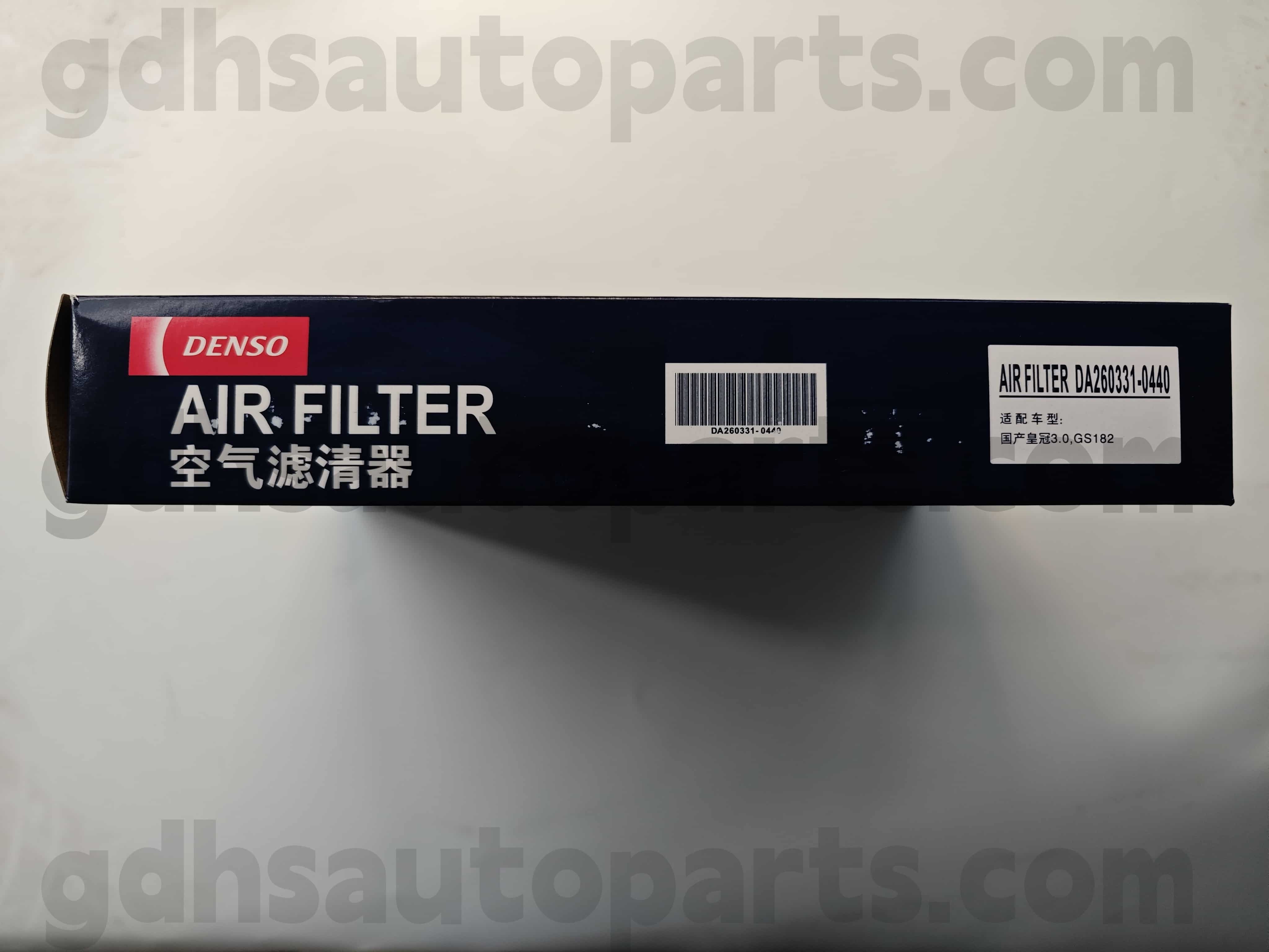 DA26033111-0440 Toyota စစ်မှန်တဲ့အစိတ်အပိုင်းများလေထုသည် Crown Chassis အတွက်နံပါတ်များအတွက်။ 3GRFE, 5GRFE..grs18 # oe ။ 17801-0p02020