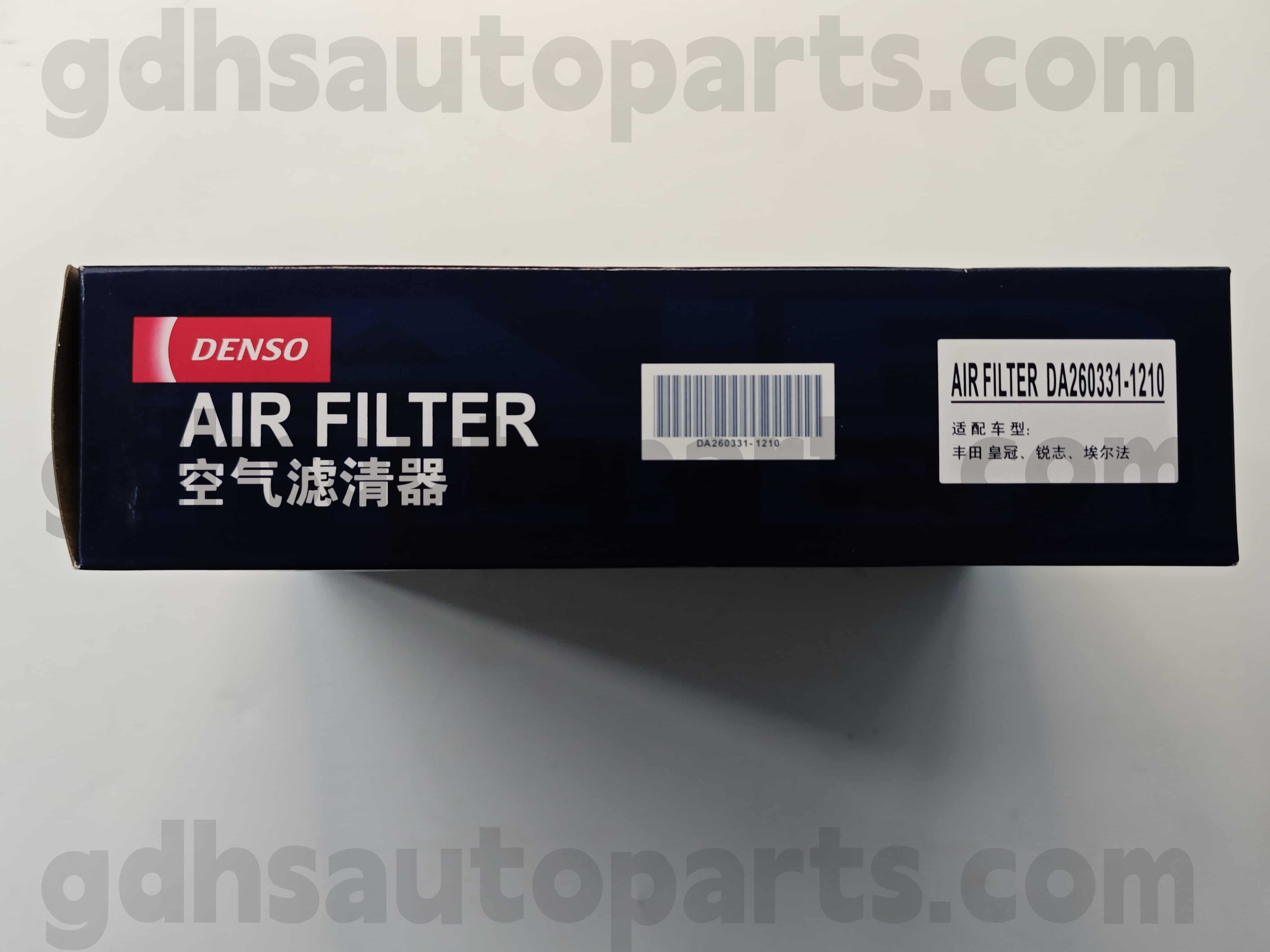 DA260331-1210 Toyota စစ်မှန်သောအစိတ်အပိုင်းများလေကြောင်းလိုင်း OE No No ။ 17801-Azf16